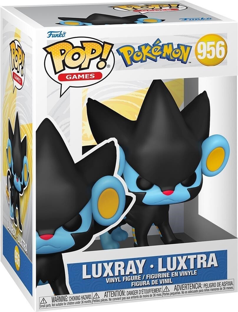 7024787 Merchandising Pokemon: Funko Pop! Games - Luxray (Vinyl Figure 956)