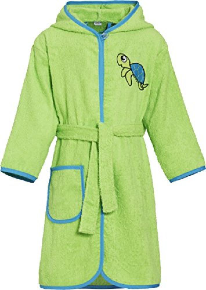 (TG. 86 (Taglia Produttore: 86/92)) Playshoes Kinder Frottee-Bademantel Schildkr