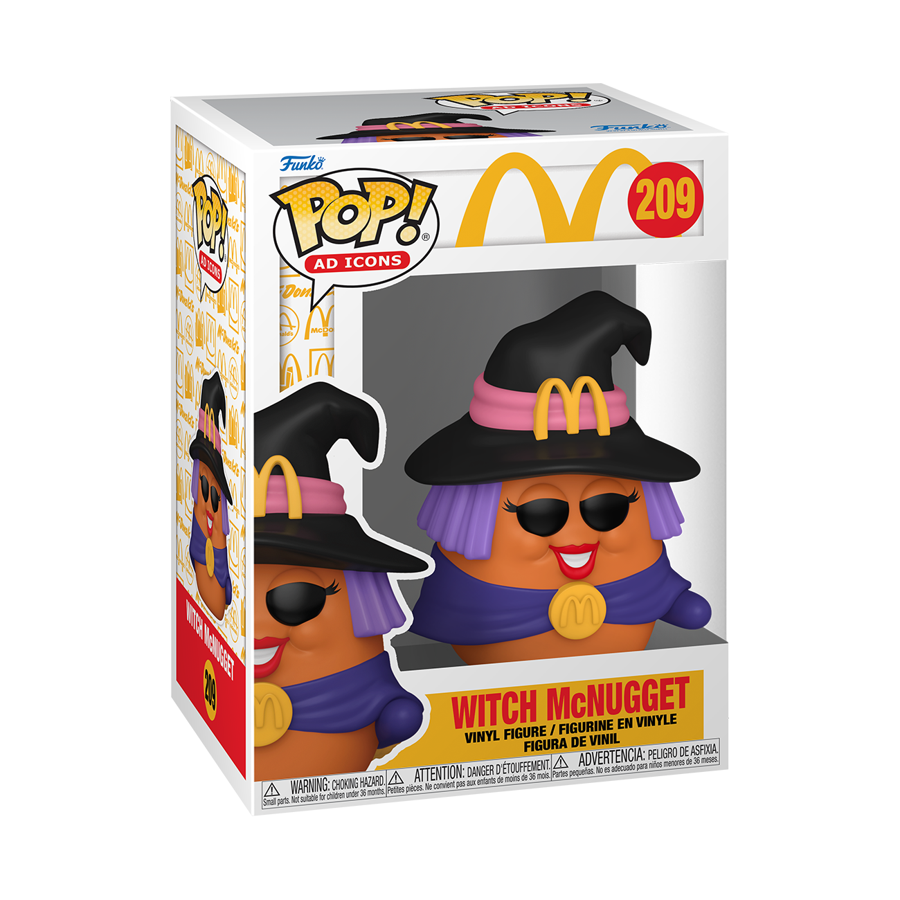 7024791 Merchandising McDonald's: Funko Pop! Ad Icons- Witch McNugget (Vinyl Fig