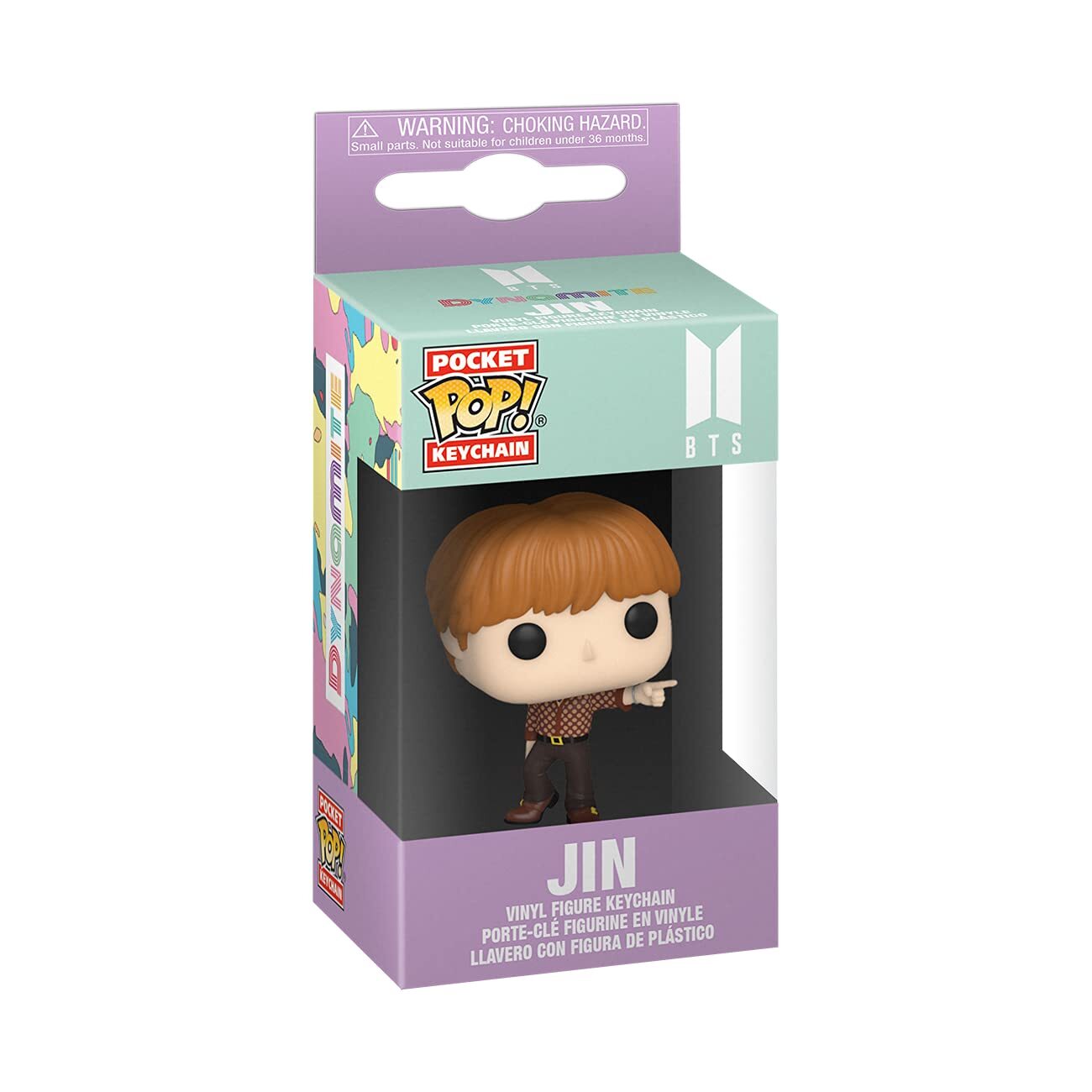 7024787 Merchandising Bts: Funko Pop! Pocket Keychain - Dynamite - Jin (Portachi