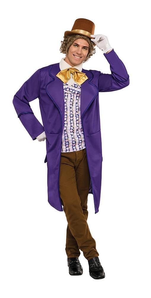 Charlie e La Fabbrica di Cioccolato Willy Wonka Deluxe Costume Adulto Standard