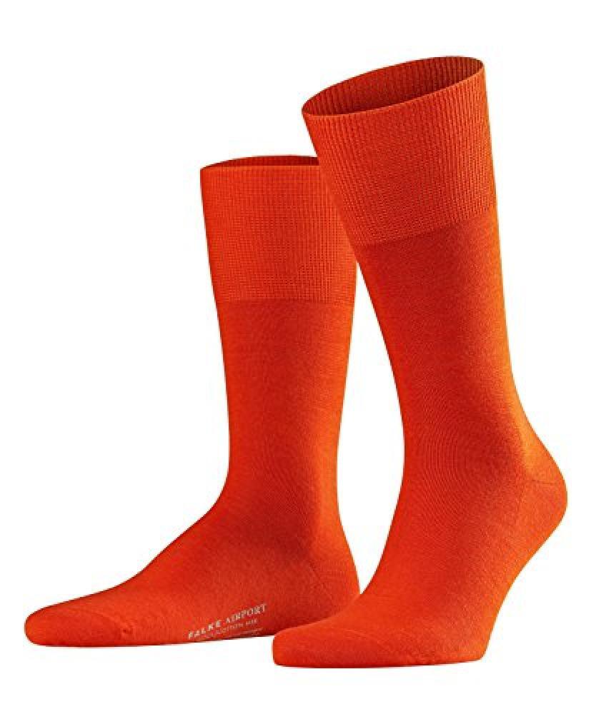 (TG. 43-44) Falke Airport, Calze Uomo, Arancione (ziegel 8095), 43-44 - NUOVO
