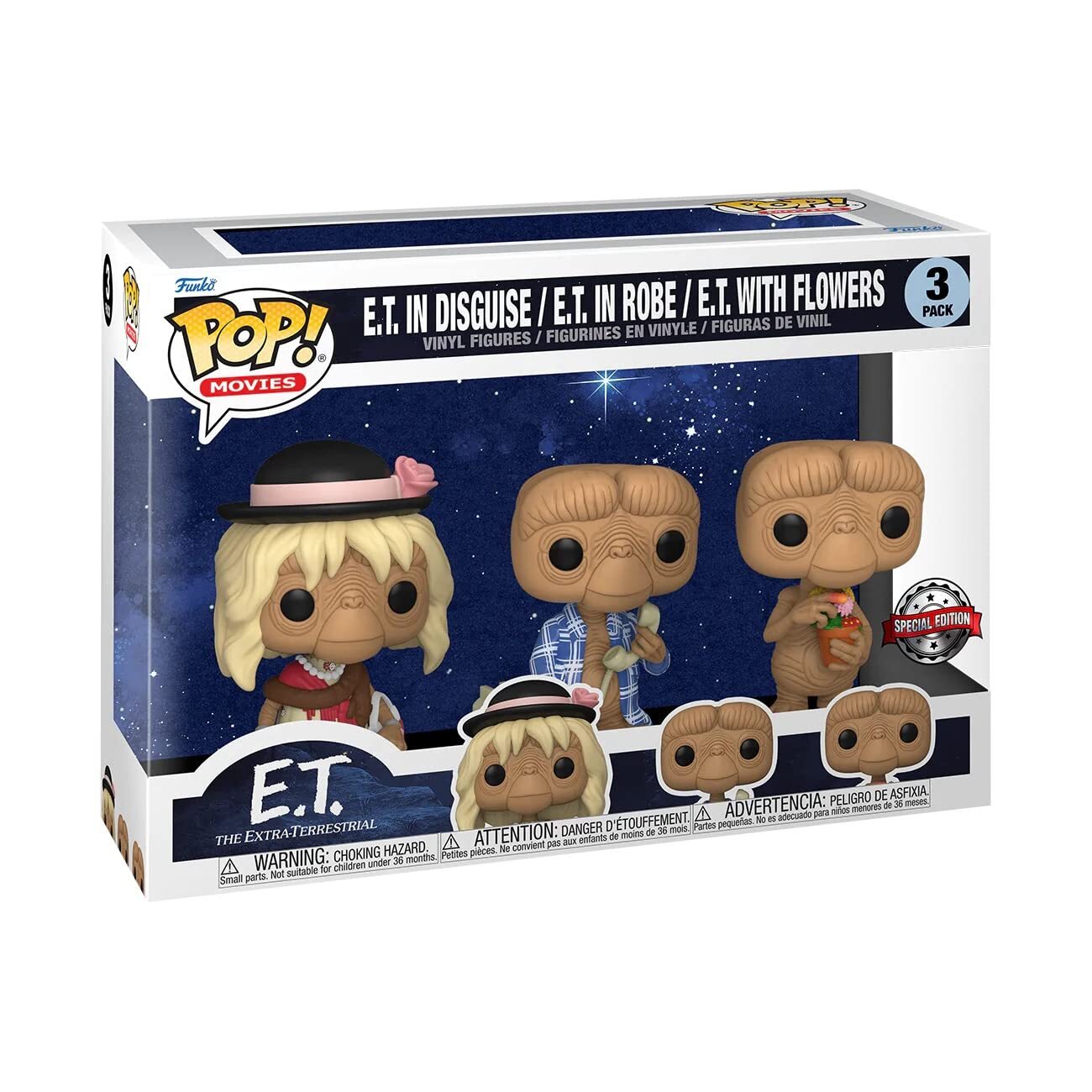 7043245 Merchandising E.T. The Extra-Terrestrial: Funko Pop! Movies: E.T. In Dis