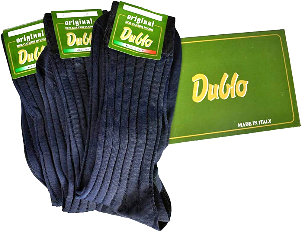 3 paia calzino corto uomo DUBLO cotone filo scozia scarpa 43/44 GRIGIO art.0335