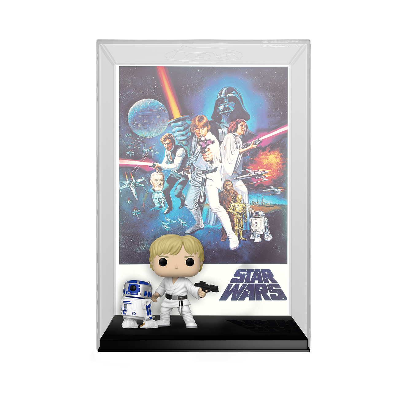 7024787 Merchandising Star Wars: Funko Pop! Movie Poster - Luke Skywalker With R
