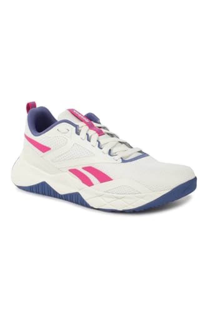 (TG. 42 EU) Reebok NFX Trainer, Sneaker Donna, Chalk/STEPUR/LASPIN, 42 EU - NUOV