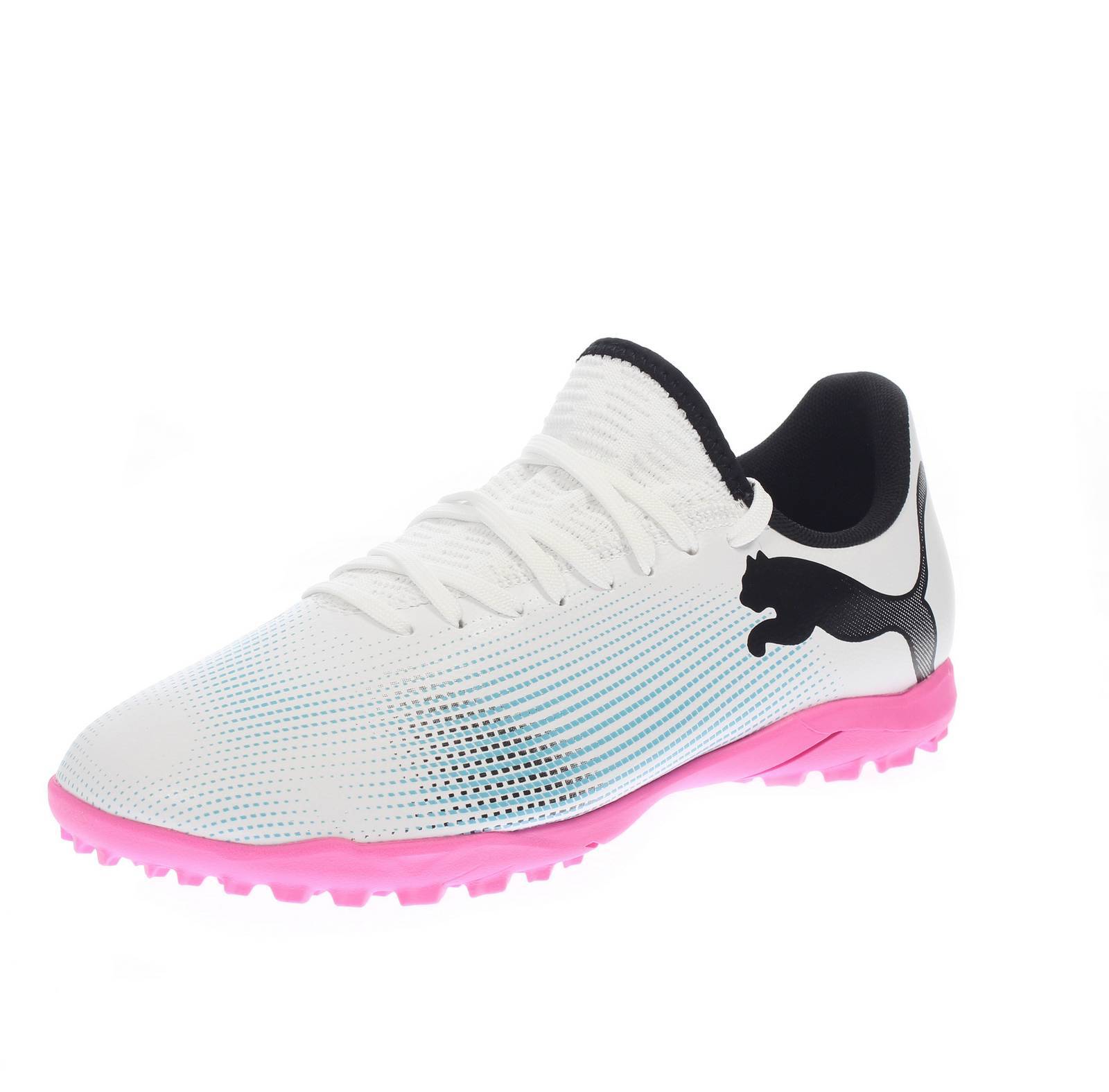 Puma Future 7 Play Tt Jr Bianco - Taglia 34 [1.5 US 20.5cm] Scarpe Ragazzo