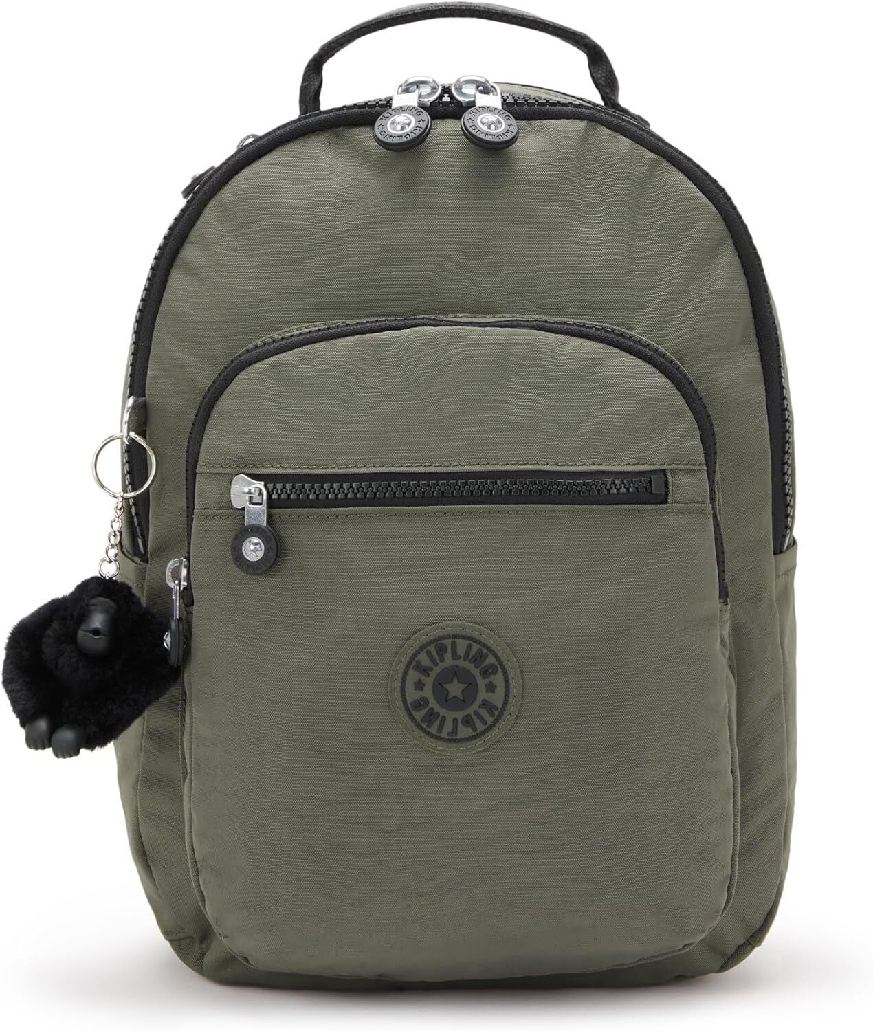 Kipling Seoul S, Borsa messenger Unisex - Adulto, Verde (Green Moss), Taglia...