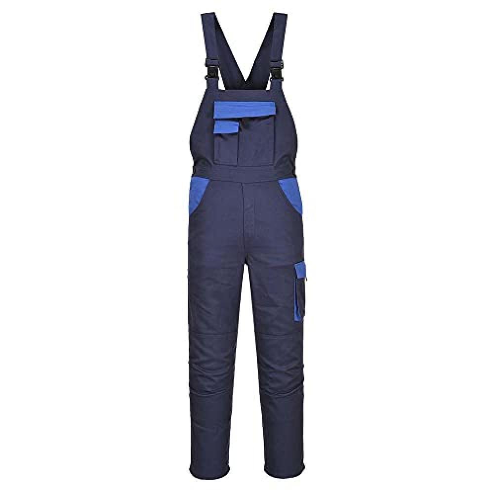 (TG. S) Warsaw Bib and Brace Color: Navy Talla: Small - NUOVO