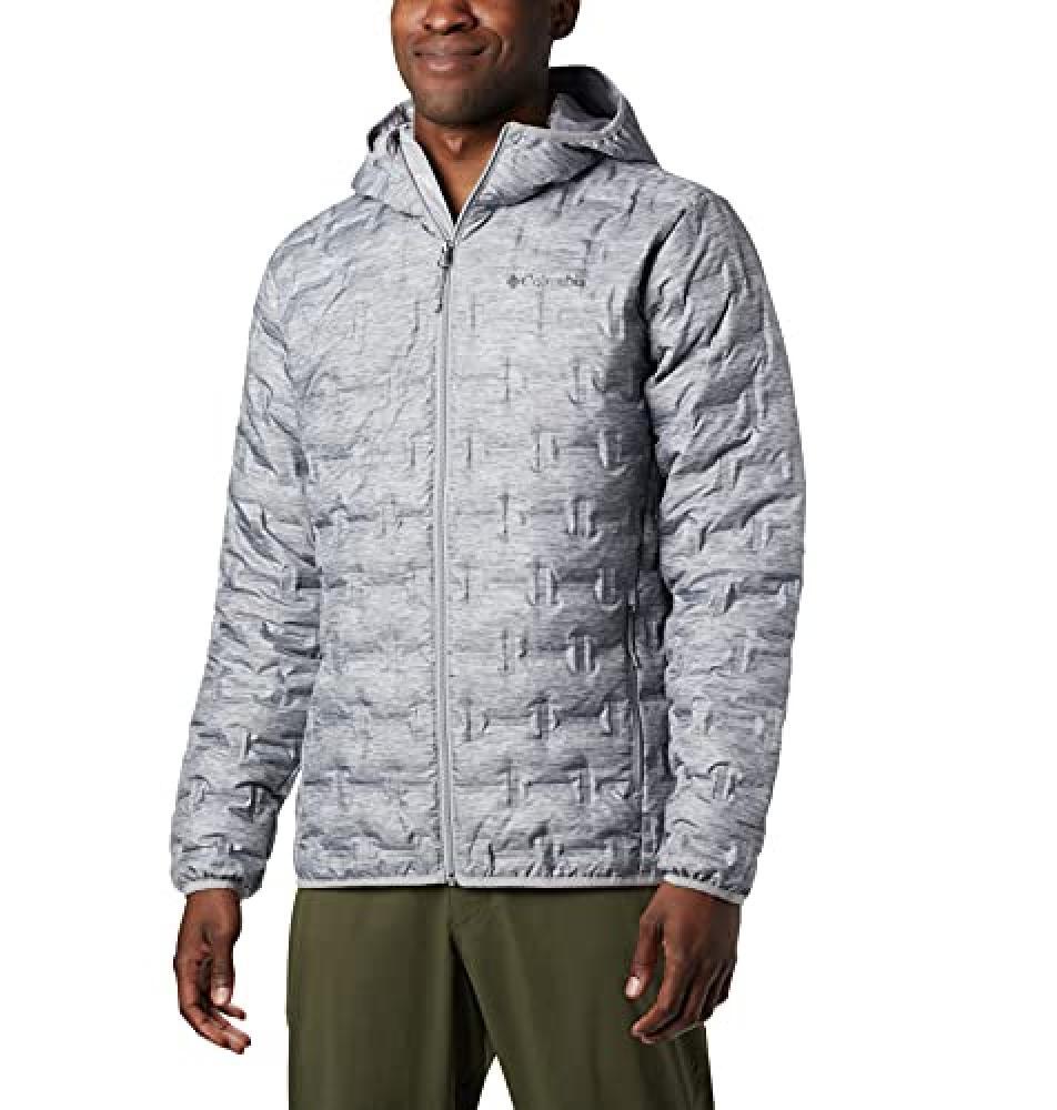 (TG. XXL) Columbia Delta Ridge Down Hooded Jacket Piumino Con Cappuccio per Uomo