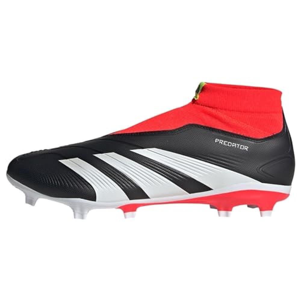 (TG. 46 EU) adidas Predator 24 League Laceless Firm Ground Boots, Scarpe da Ginn