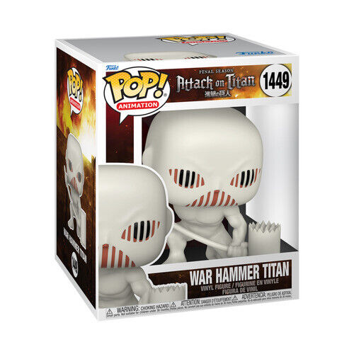 7024787 Merchandising Attack On Titan: Funko Pop! Super - War Hammer Titan (Viny