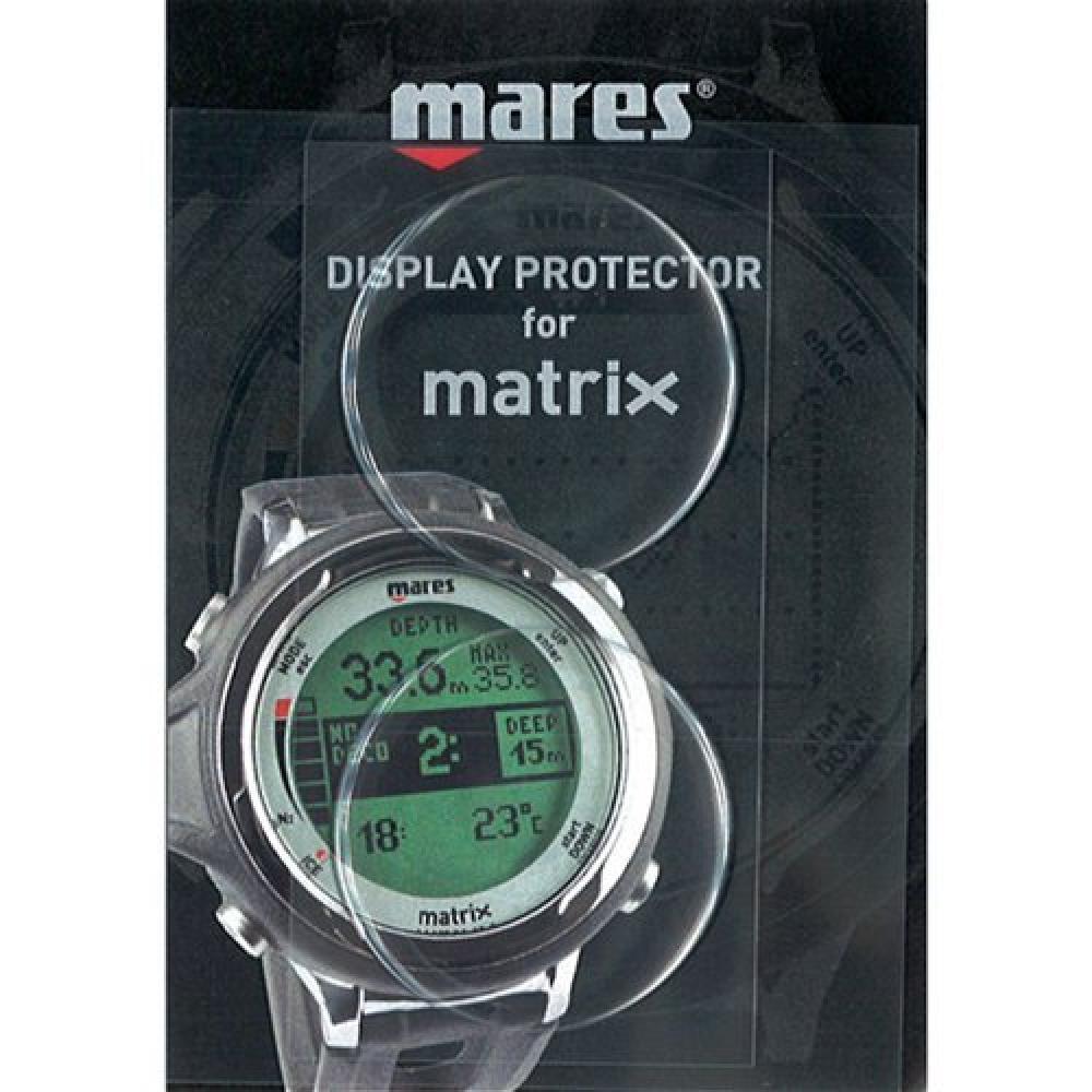 (TG. Taglia unica) Mares Matrix/Smart 2 Pezzi Pellicola Protettiva, Trasparente,