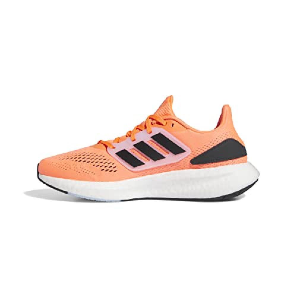 (TG. 42 EU) adidas Pureboost 22, Sneakers Uomo, Solar Red/Carbon/Ftwr White, 42