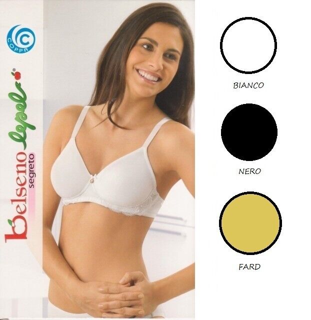 REGGISENO DONNA LEPEL SENZA FERRETTO ART 260 COPPE PREFORMATE COL. E MIS. A SCEL