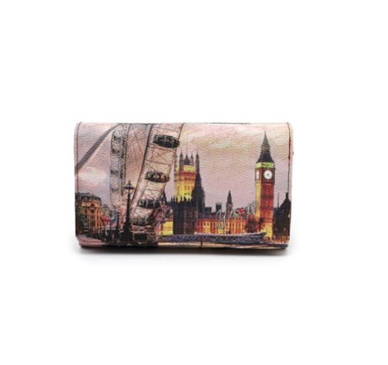 Portafoglio portamonete portacarte ynot Y not? Londra donna ragazza