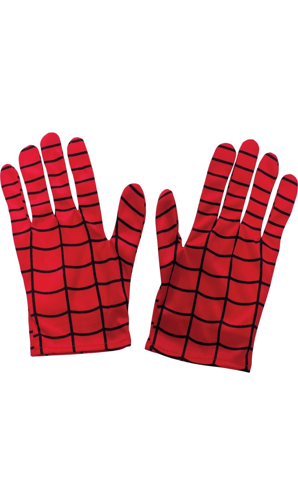 Rubie's Official Adult's Marvel Spider Man Gloves - One Size, Red