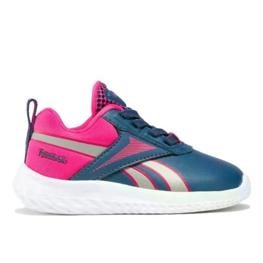 (TG. 19.5 EU) Reebok Rush Runner 5 Syn TD, Sneaker Bimba 0-24, UNIBLU/Pewter/SEP