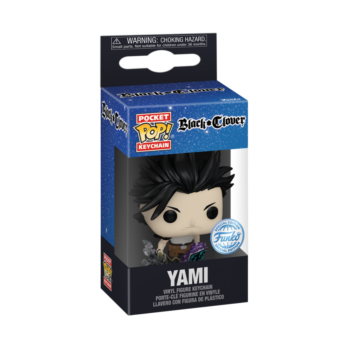 7039487 Merchandising Black Clover: Funko Pop! Keychain - Yami (Portachiavi)