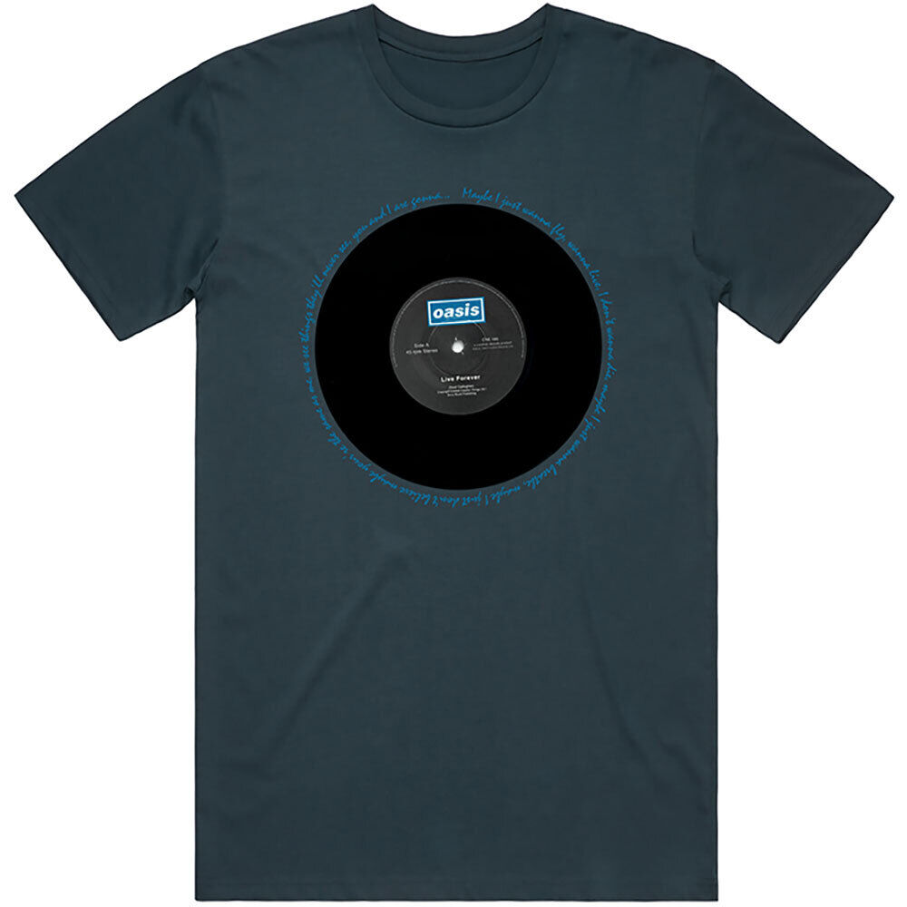 T-shirt - Oasis - Live Forever Single (large)