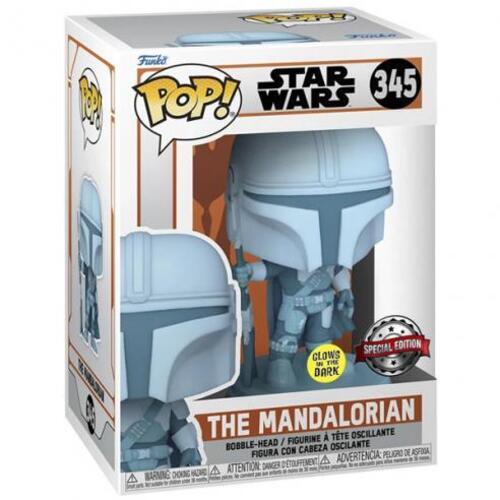 7024786 Merchandising Star Wars: Funko Pop! - The Mandalorian - Holo Glow In The
