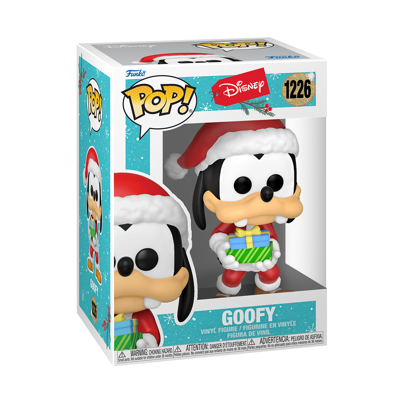 7024786 Merchandising Disney: Funko Pop! - Holiday - Goofy (Vinyl Figure 1226)