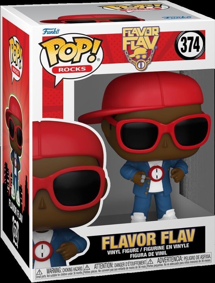 7024786 Merchandising Flavor Flav: Funko Pop! Rocks - Flavor of Love (Vinyl Figu