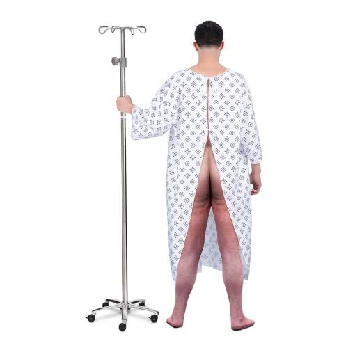 Costume For Adults My Other Me Hospital Patient One Size W Unisex Costumes NUOVO