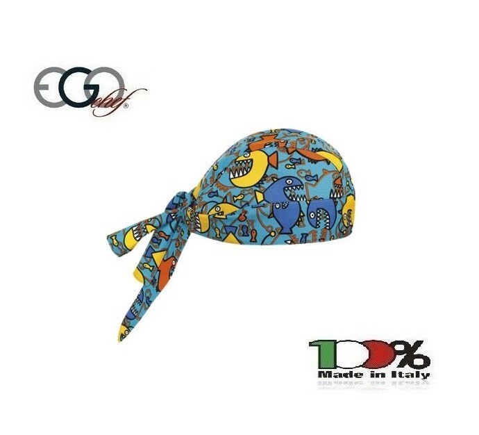 Bandana Sagomata Professionale Shark Ego Chef Italia Cuochi Chef 7002151A