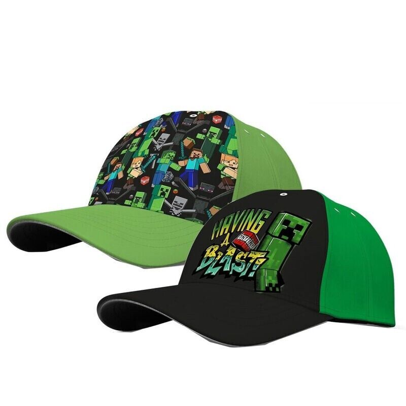 Minecraft - cappello con visiera taglia 52 - 54