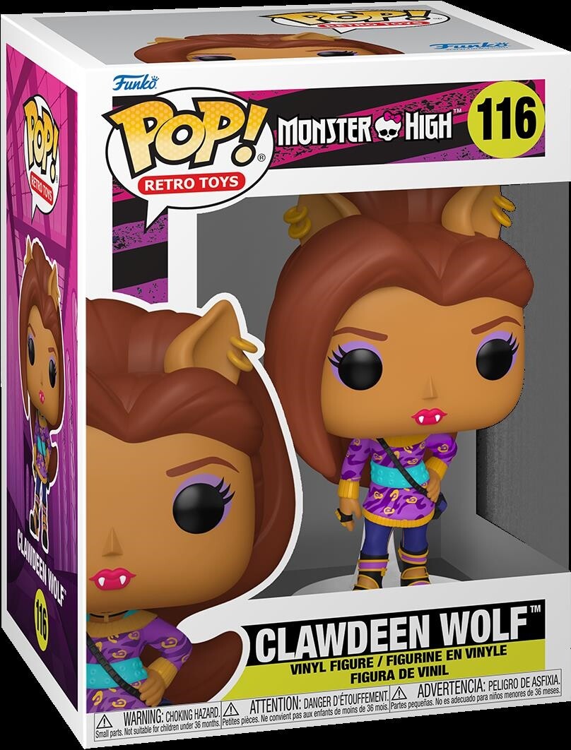 7024787 Merchandising Monster High: Funko Pop! Vinyl - Clawdeen (Vinyl Figure 11