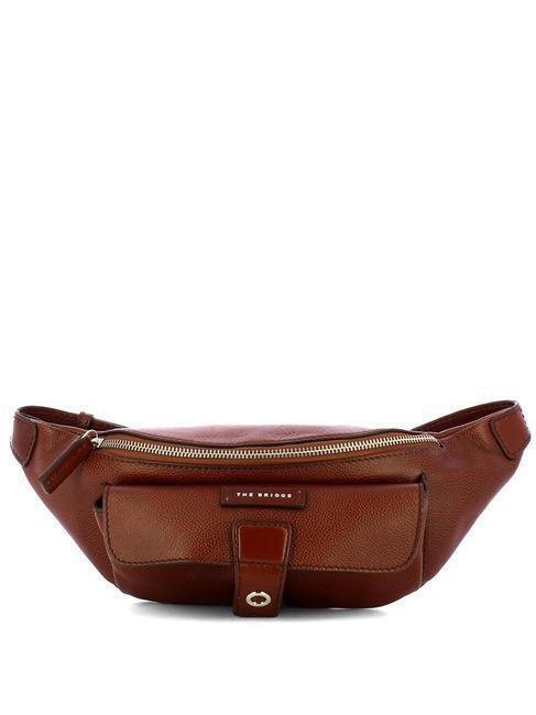 MARSUPIO THE BRIDGE biagio marsupio in pelle MARRONE 14/RUTENIO PALLADIO ND  sce