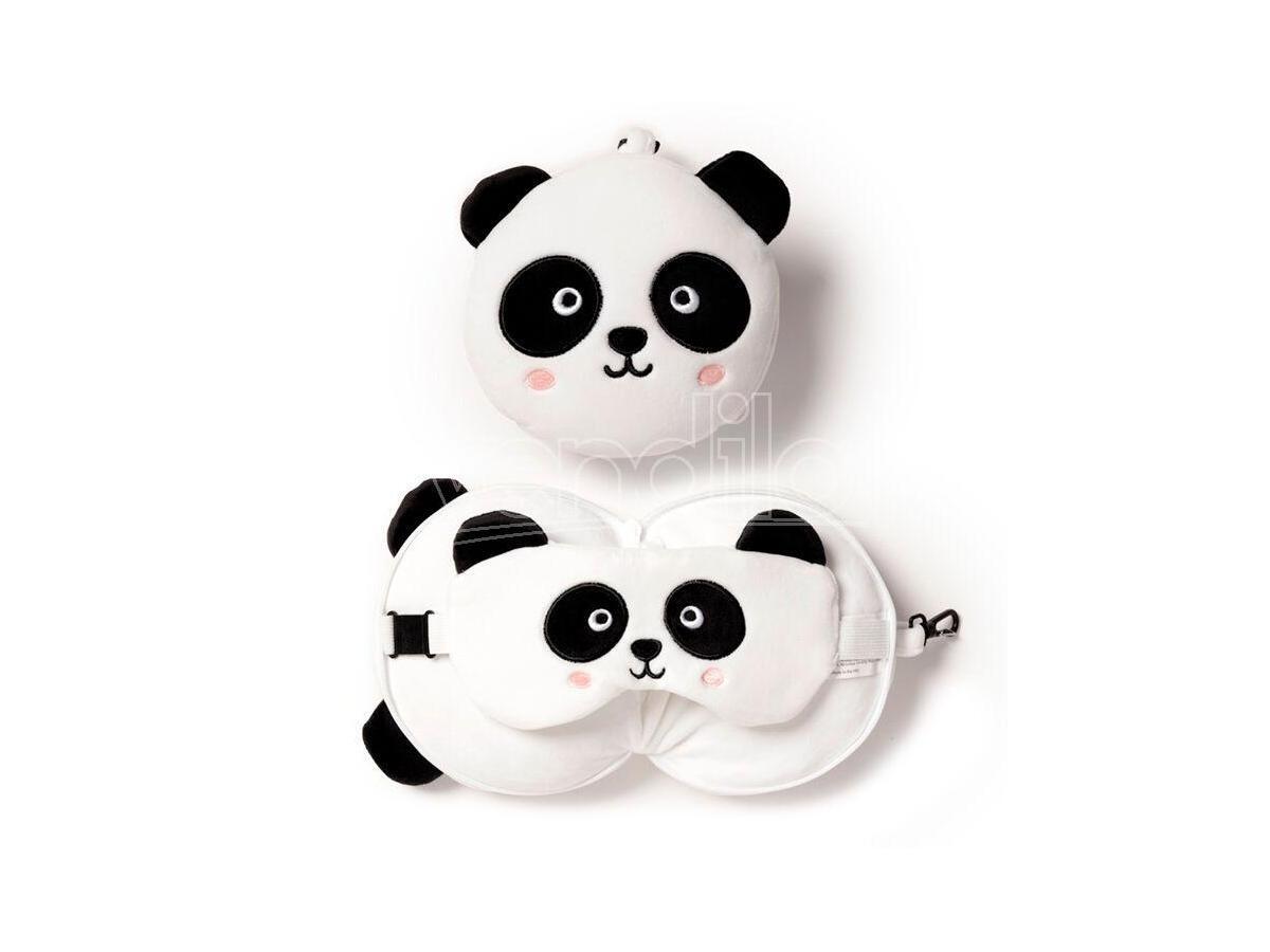 Resteazzz Adoramals Panda Bear Da Viaggio Cuscino Eye Mask Puckator