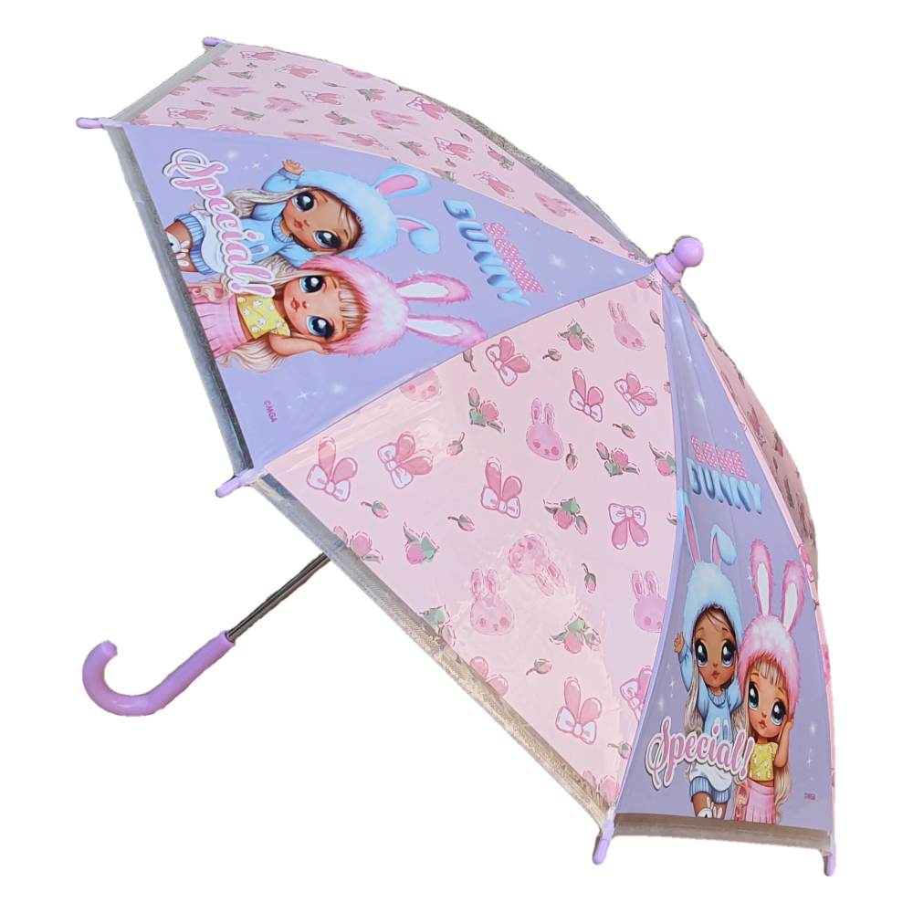 OMBRELLO NA NA NA SURPRISE TRASPARENTE MANUALE 8 RAGGI BAMBINA - B02257MC