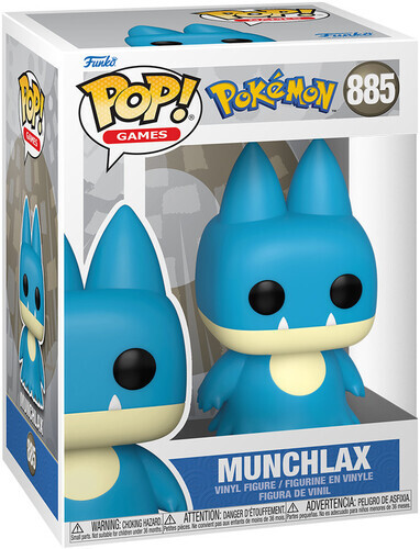 7024787 Merchandising Pokemon: Funko Pop! Games - Munchlax (Vinyl Figure 885)