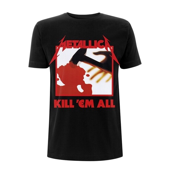 Abbigliamento Metallica: Kill Em All Tracks (T-Shirt Unisex Tg. XL)