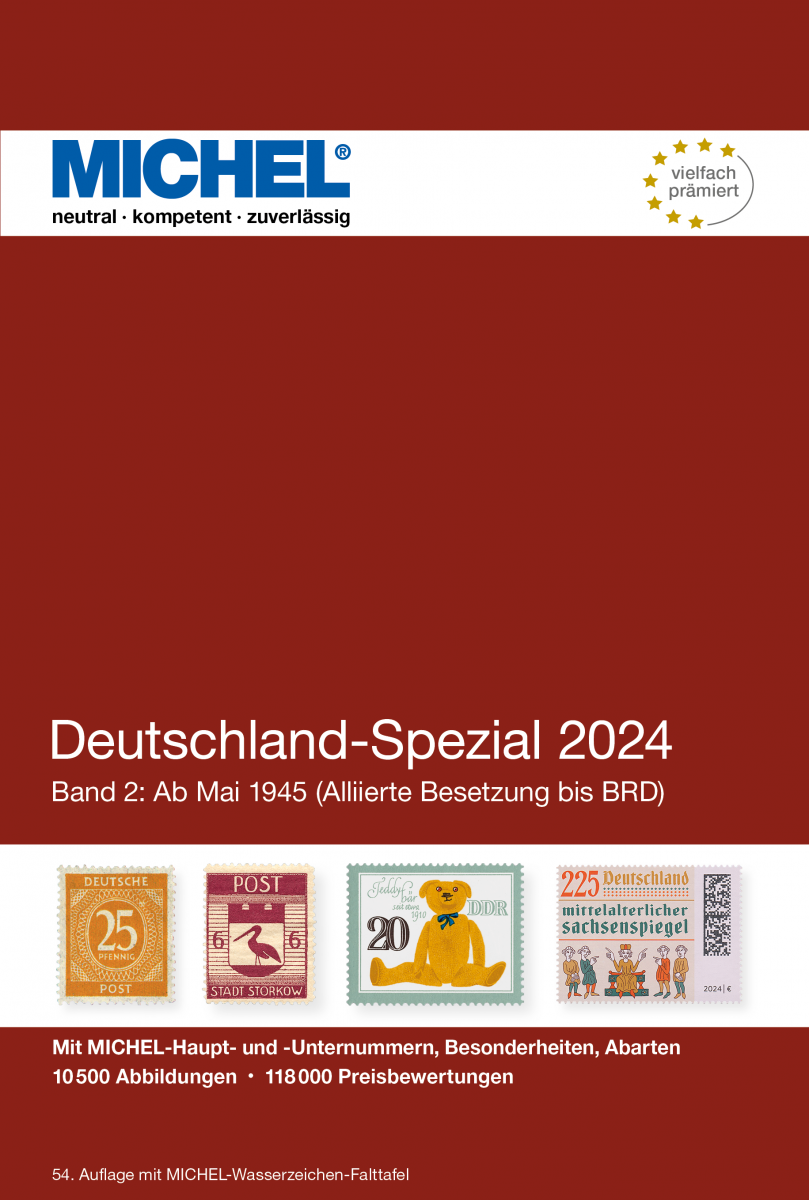 MICHEL 2024 CATALOGO GERMANIA SPECIALIZZATO VOLUME 2 - Deutschland Spezial Band2