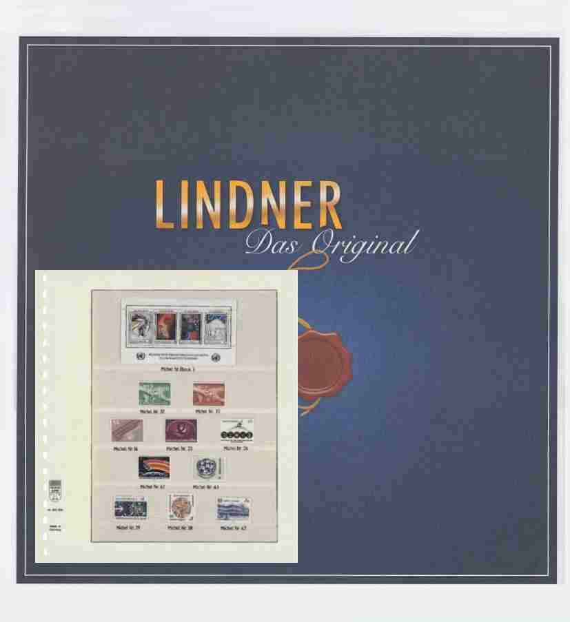 Fogli Di Francobolli Lindner 217-65 Polonia 1965 1969 - Pre-impresas