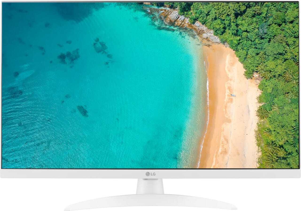 Lg Monitor TV Smart 27" Full HD con sistema webOS Bianco 27TQ615SW