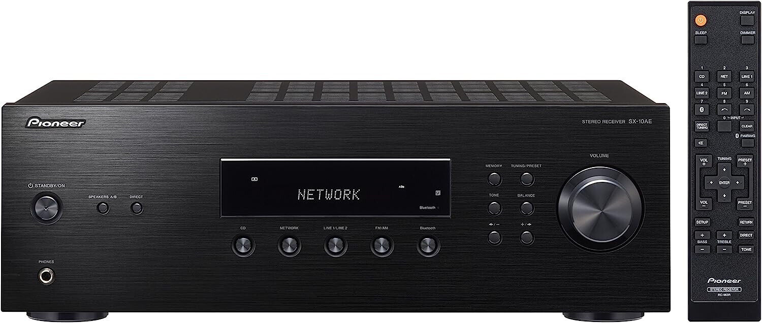 Pioneer SX-10AE Amplificatore Stereo Radio + Bluetooth 4 Input Sub Out 100+100W