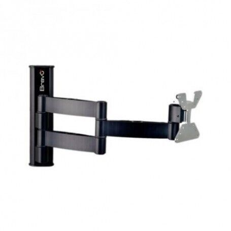 Bravo LCD3 Nero Supporto TV a Muro con 3 Snodi 10-30 Pollici Max 20 Kg