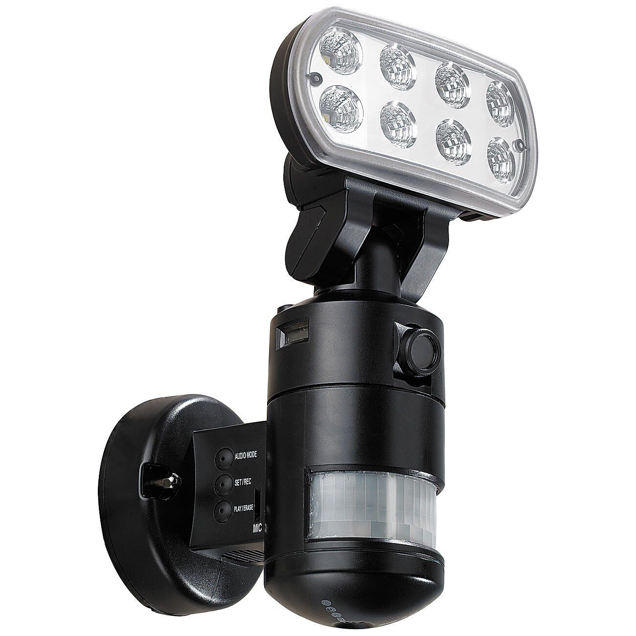 VisorTech Microcamere spia - GUIDATO Faretti Con telecamera: Telecamera (e5c)