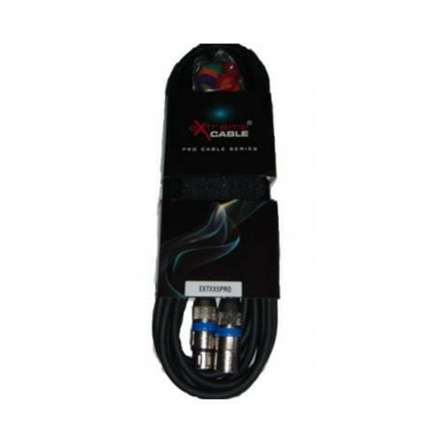 EXTREME CAVO MICROFONO/CASSE 5 METRI 1 CONNETTORE XLR MASCHIO 1 FEMMINA + STRAP