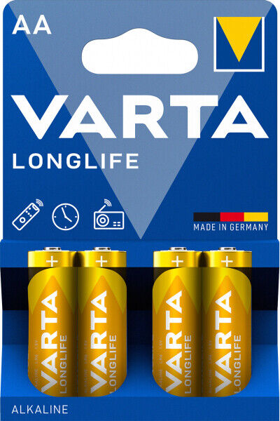 pile stilo VARTA LONGLIFE aa mn1500 4pezzi