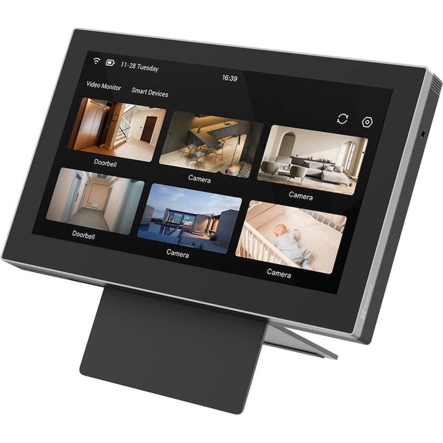 Monitor Ezviz SD7 secondario per sistema HP7 ed EP7
