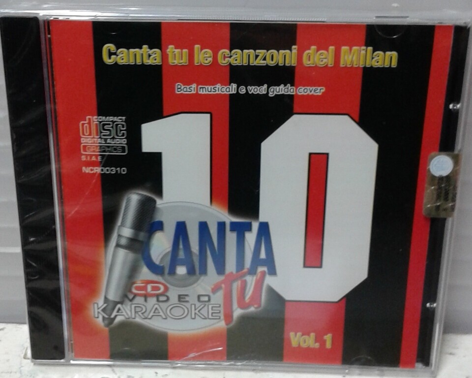 CANTA TU - CD  " CANTA TU LE CANZONI DEL MILAN VOL.1