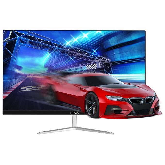 Nilox NXM24FHD752 Monitor per Pc 24'' IPS 75hz 1ms Hdmi Dp