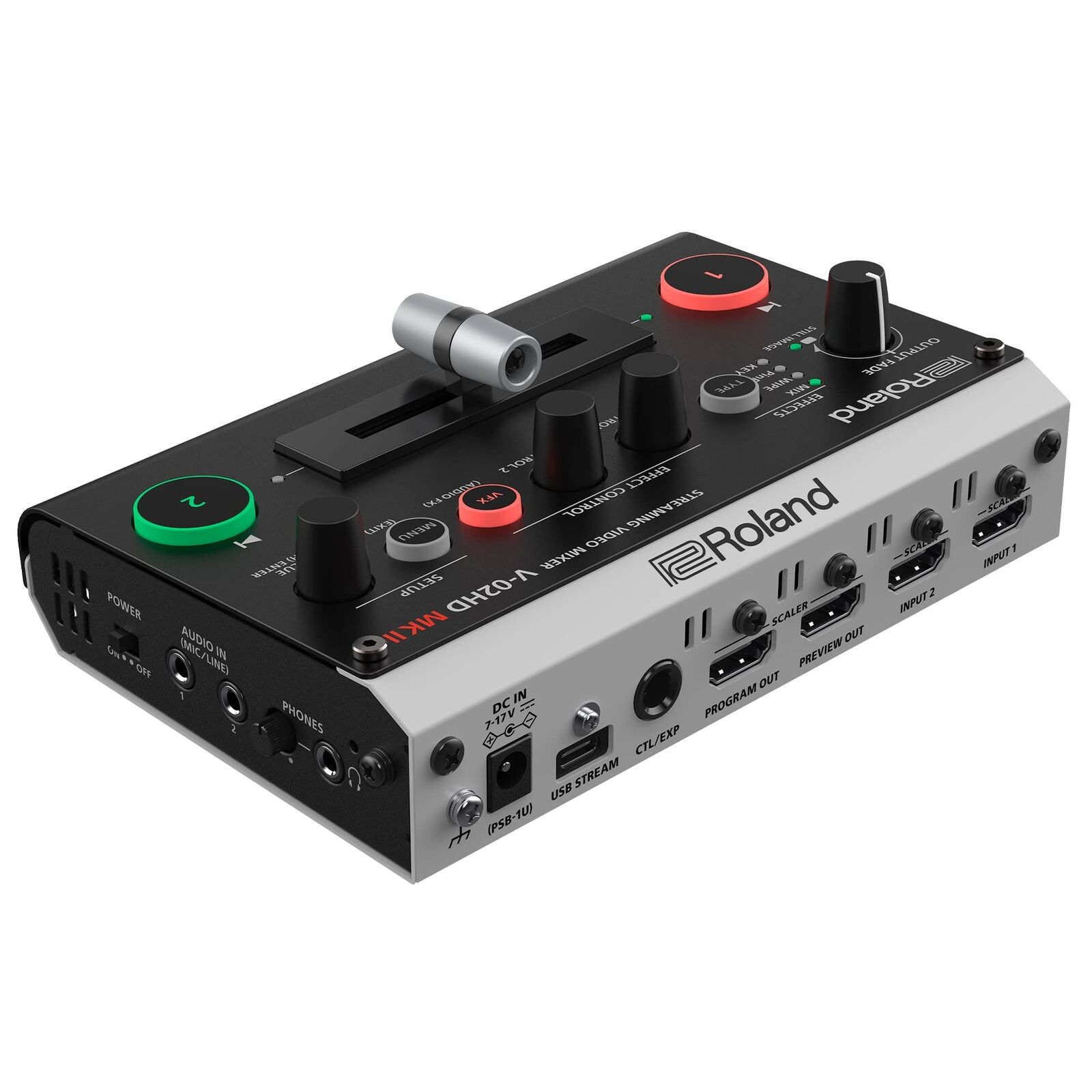 Roland V-02HDMKII Streaming Video Mixer Switcher 2021 16 x 10.8 X 5.1 CM