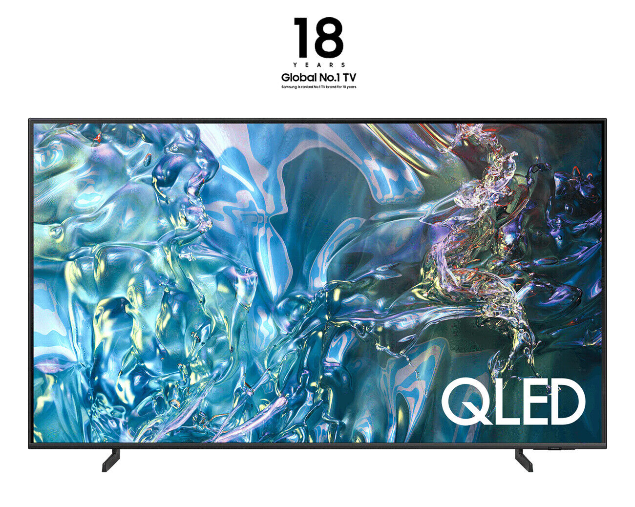 Samsung Smart TV 65" QLED 4K ultra HD Sistema Tizen Classe E Nero QE65Q60DAUXZT