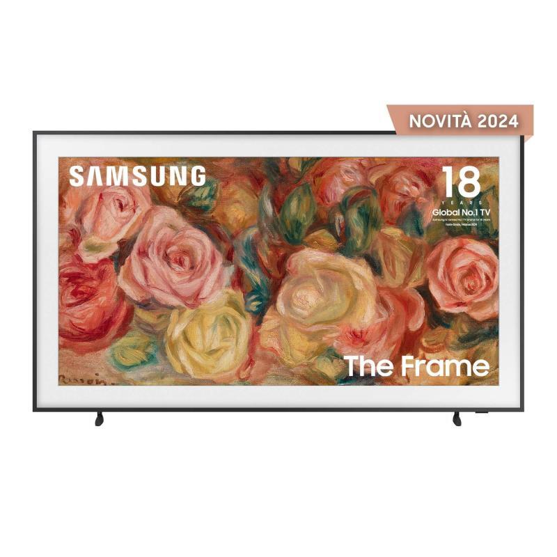 Samsung TV QLED 4K 43” QE43LS03DAUXZT Smart TV Wi-Fi Black 2024, Matte Display,